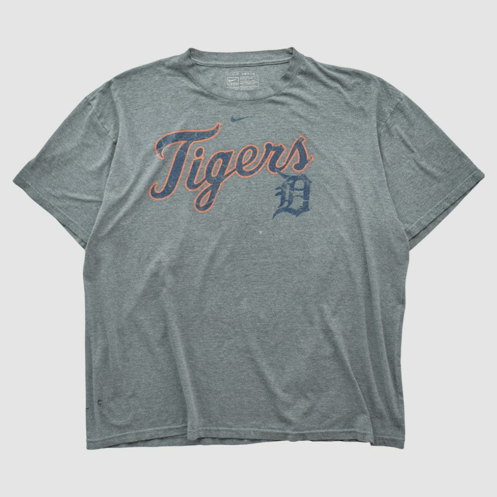 Detroit Tigers 2000s T-shirt Heather Gray Vintage | Nike