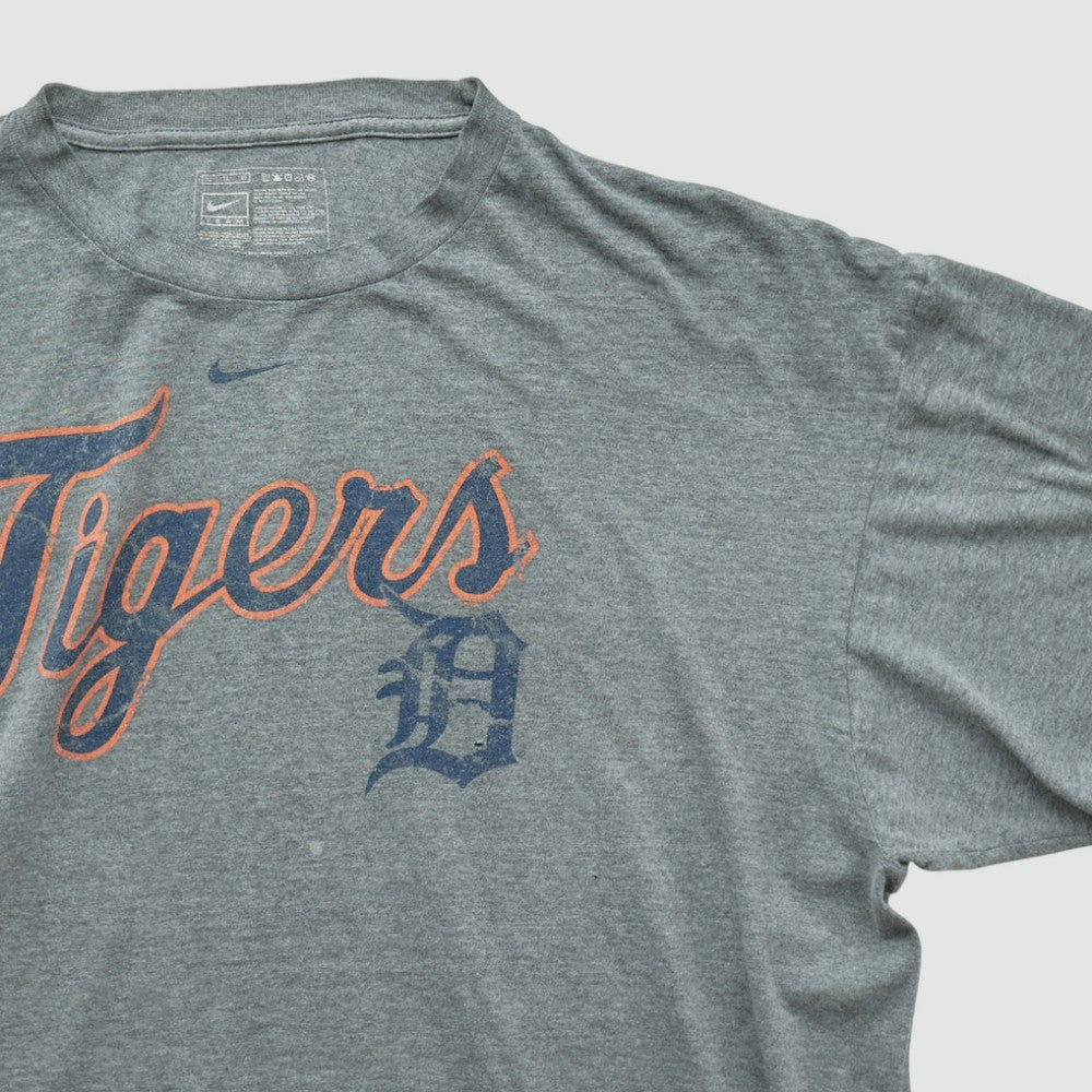 Detroit Tigers 2000s T-shirt Heather Gray Vintage | Nike