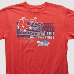 Boston Red Sox Majestic 2013 T-shirt Red Vintage