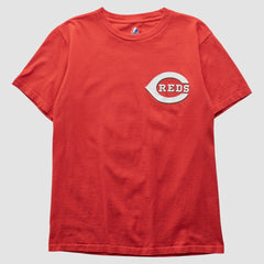 Cincinnati Reds Majestic 2000s T-shirt Red Vintage