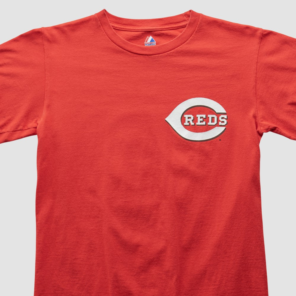 Cincinnati Reds Majestic 2000s T-shirt Red Vintage