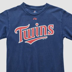 Minnesota Twins Majestic 2010 T-shirt Navy Vintage