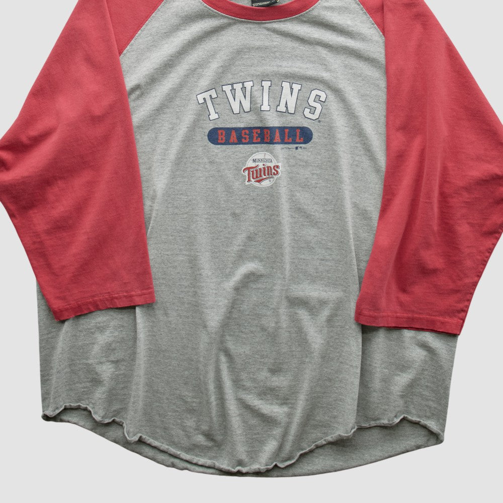 Minnesota Twins Gear For Sports 2000s T-shirt Heather Gray Vintage