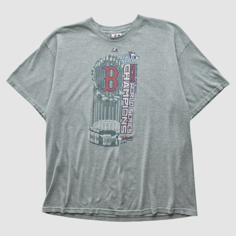 Boston Red Sox Majestic 2012 T-shirt Heather Gray Vintage