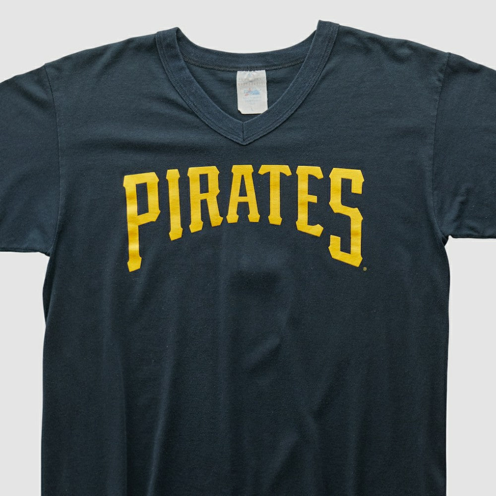 Pittsburgh Pirates Majestic 2000s T-shirt Navy Vintage