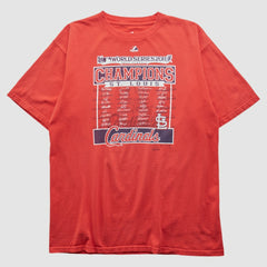 St. Louis Cardinals Majestic 2011 T-shirt Red Vintage