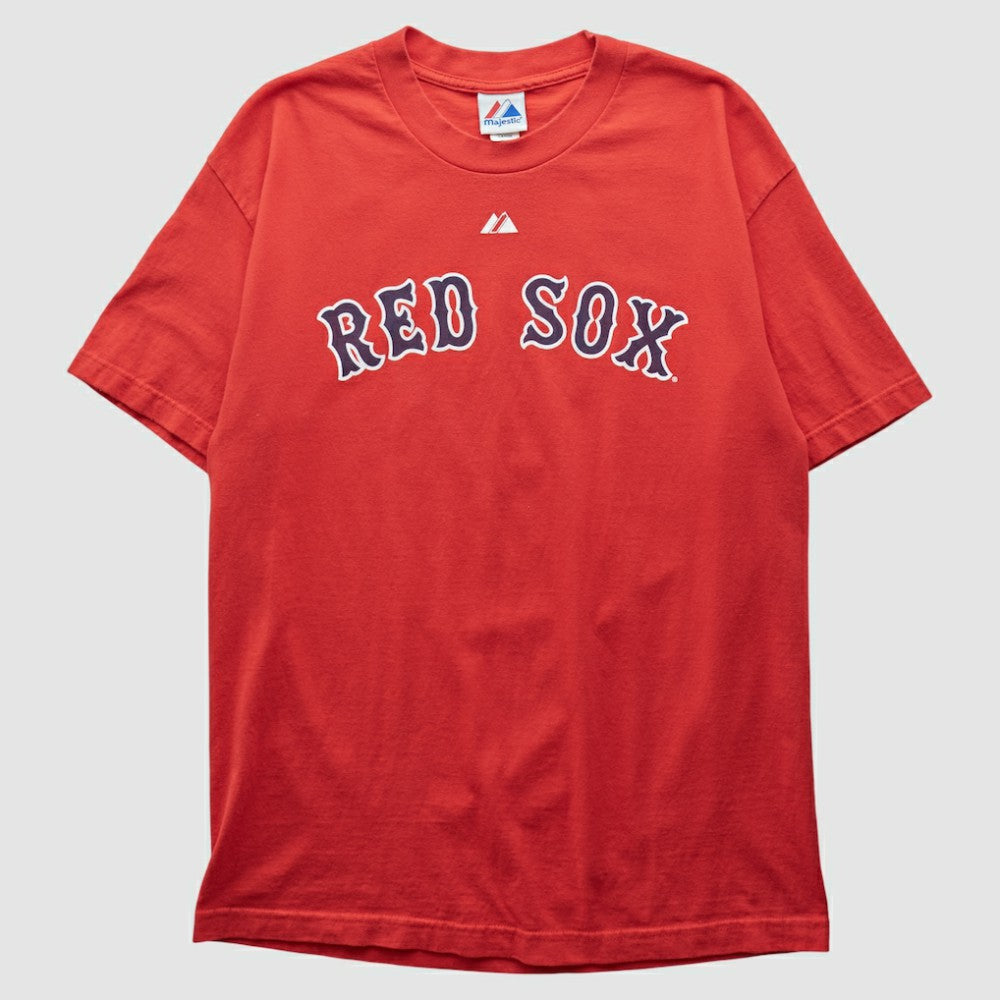 Boston Red Sox Majestic 2010 T-shirt Red Vintage