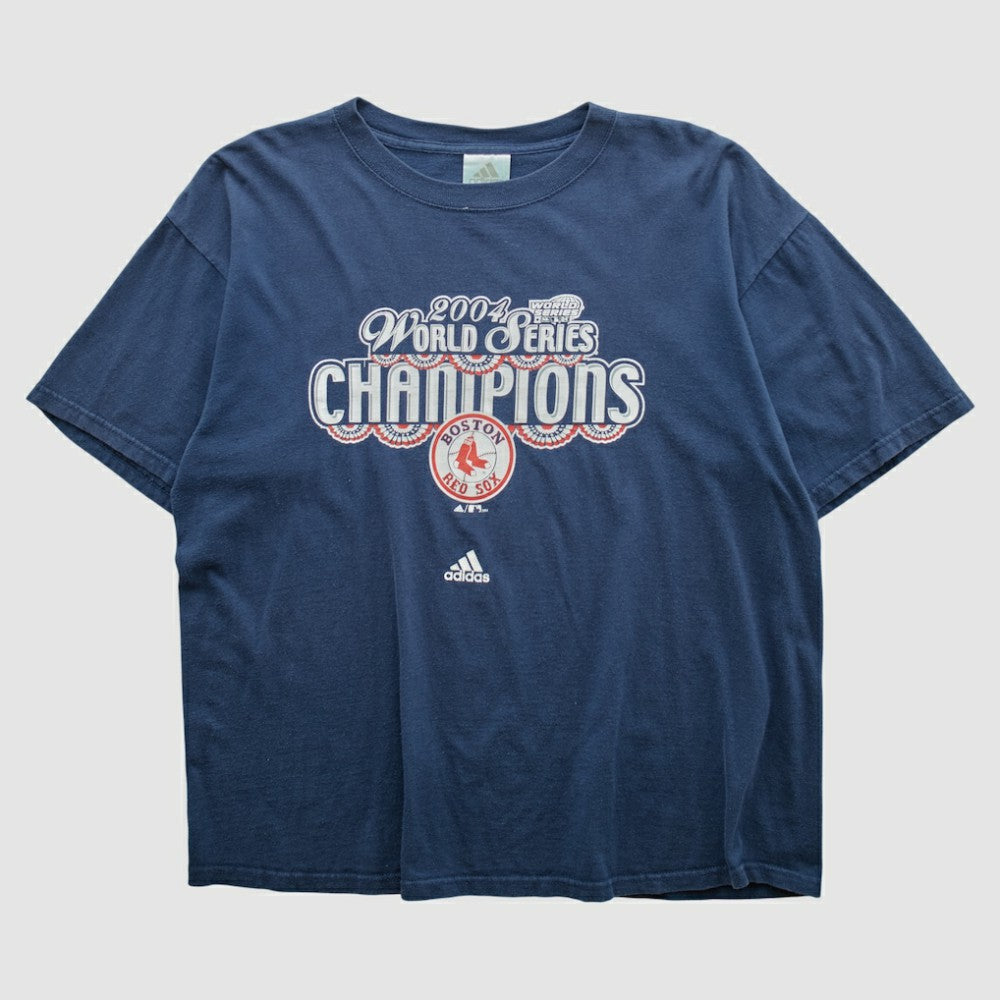 Boston Red Sox Adidas 2004 T-shirt Navy Vintage