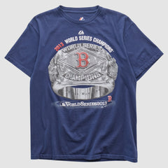 Boston Red Sox Majestic 2013 T-shirt Navy Vintage