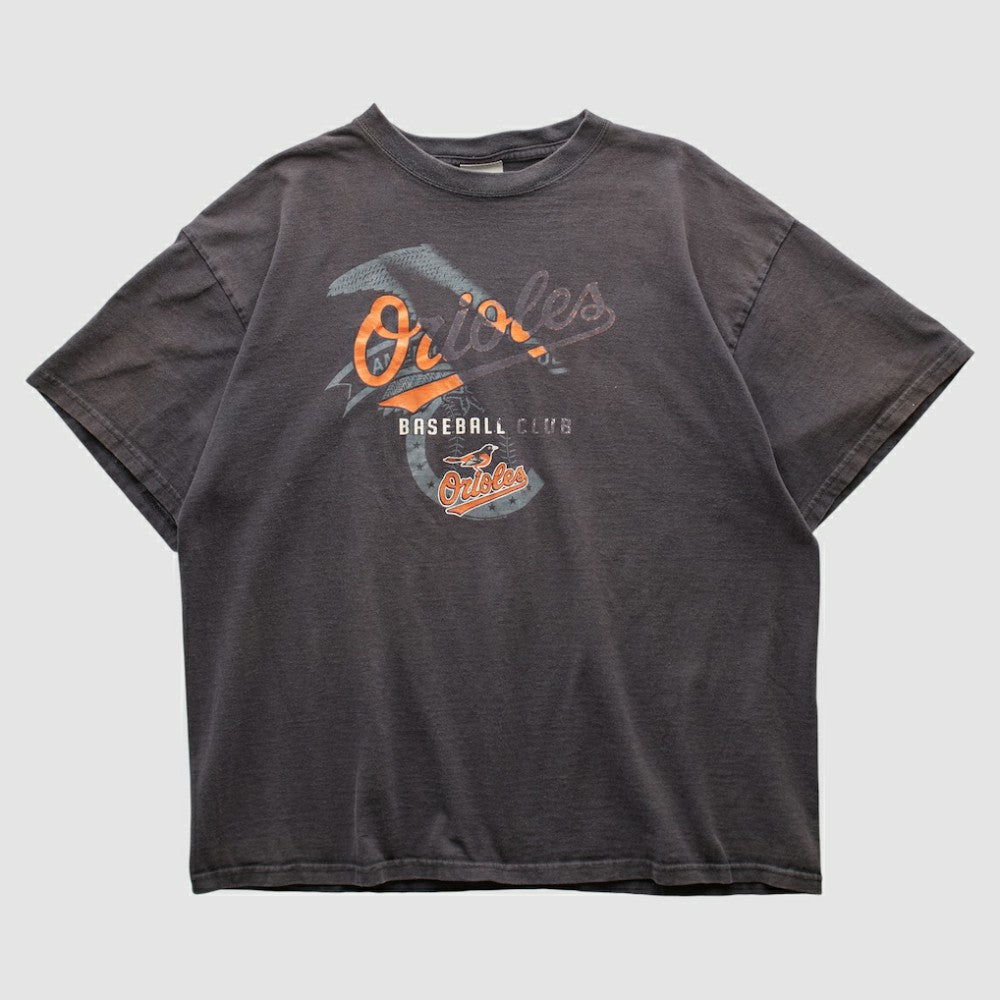 Baltimore Orioles Genuine Merchandise 2000s T-shirt Charcoal Vintage