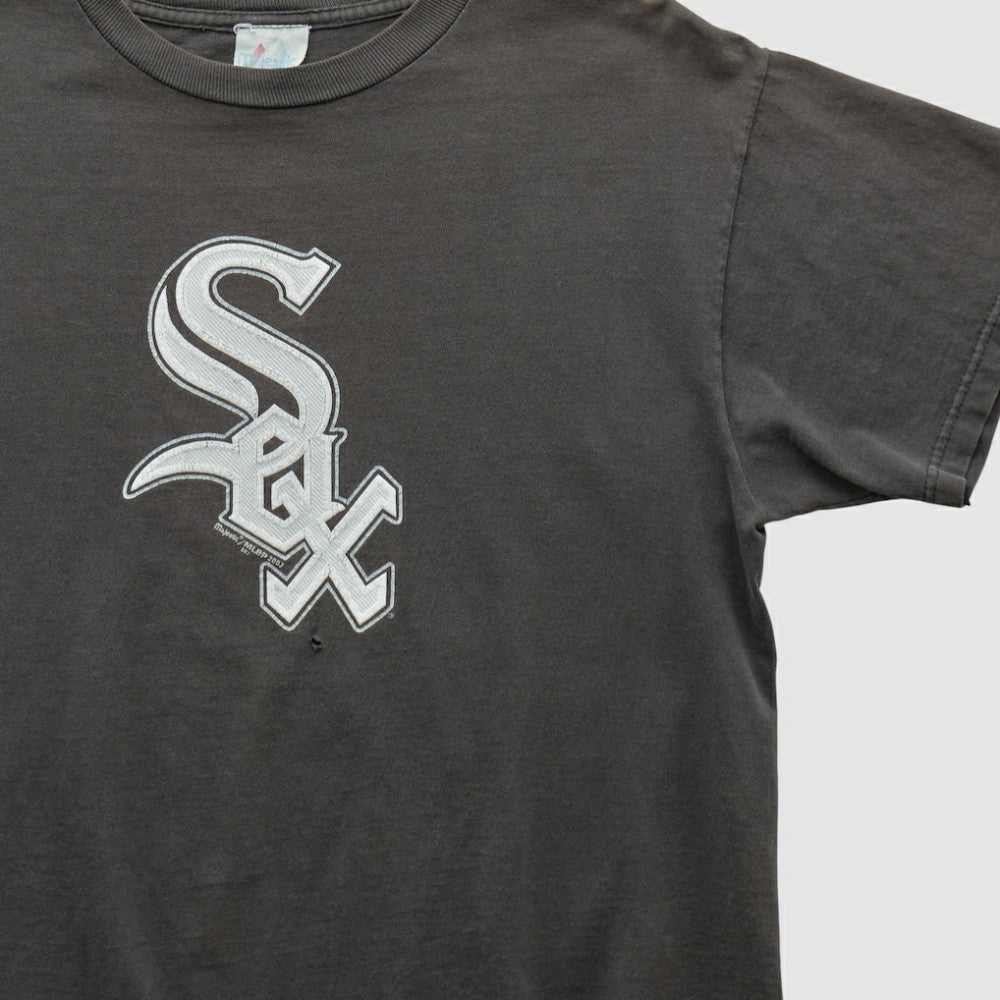 Chicago White Sox Majestic 2000s T-shirt Black Vintage