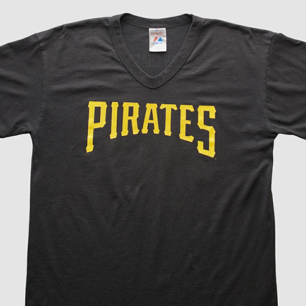 Pittsburgh Pirates Majestic 2000s T-shirt Black Vintage