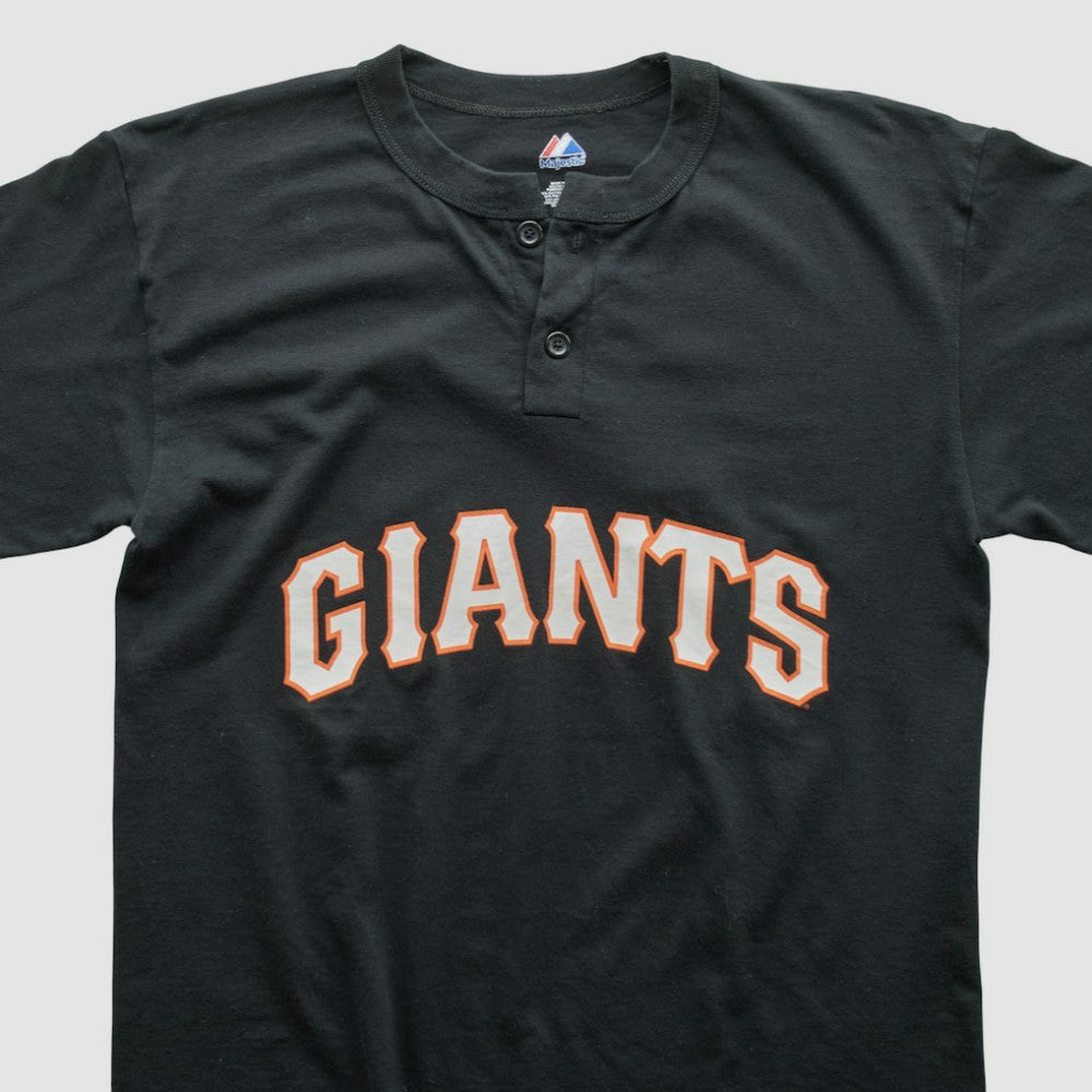 San Francisco Giants Majestic 2000s T-shirt Black Vintage