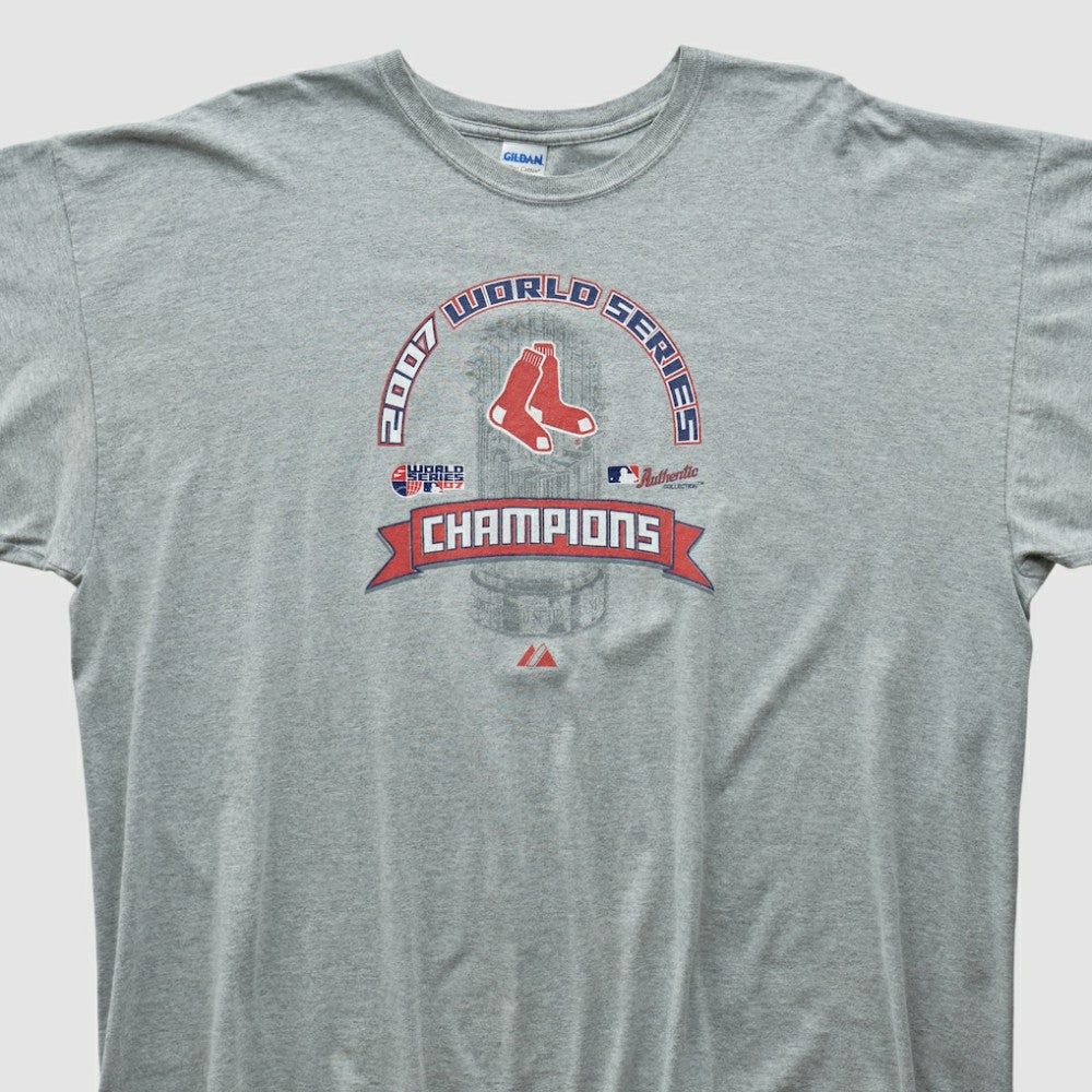 Boston Red Sox Gildan 2007 T-shirt Heather Gray Vintage