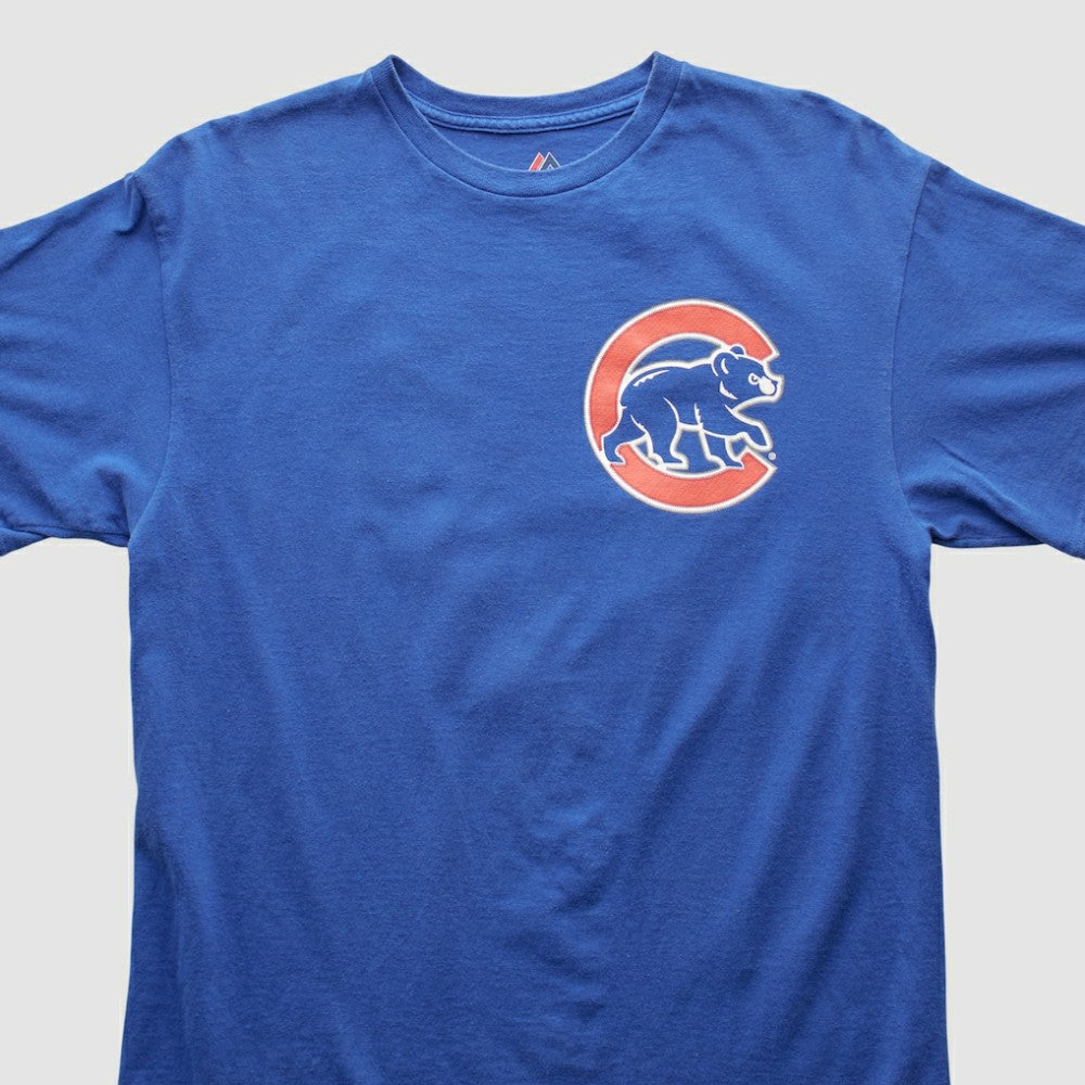 Chicago Cubs Majestic 2015 T-shirt Blue Vintage