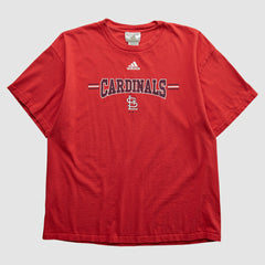 St. Louis Cardinals Adidas 2000s T-shirt Red Vintage