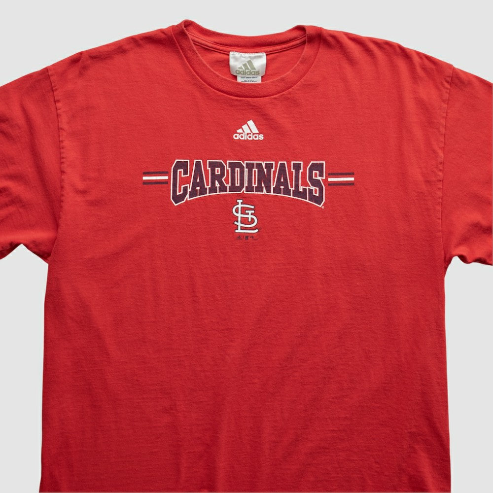St. Louis Cardinals Adidas 2000s T-shirt Red Vintage