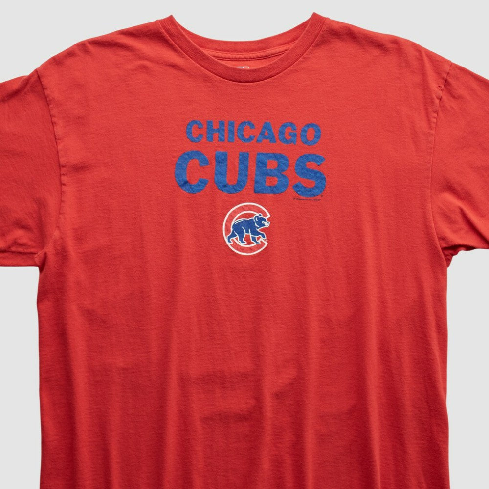 Chicago Cubs MLB 2000s T-shirt Red Vintage