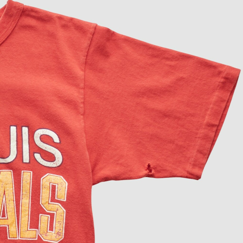 St. Louis Cardinals Logo 7 90s T-shirt Red Vintage