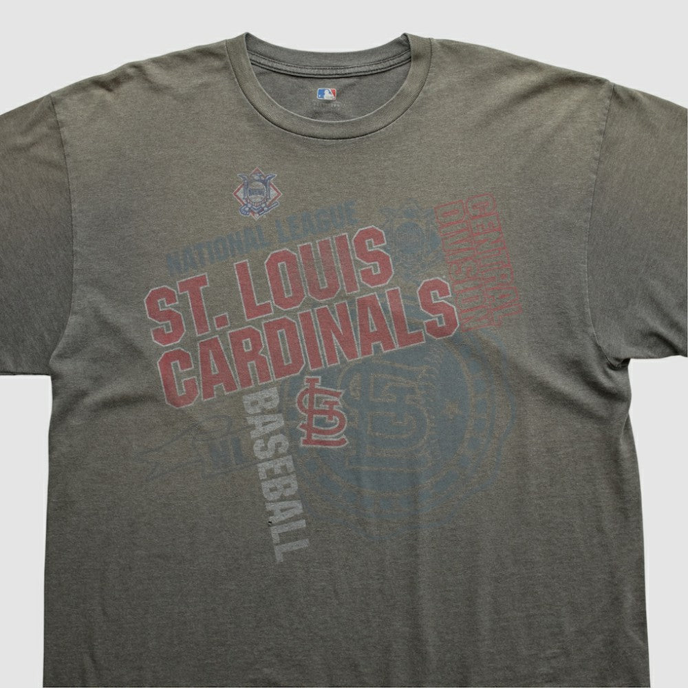 St. Louis Cardinals Genuine Merchandise 2010s T-shirt Gray Vintage