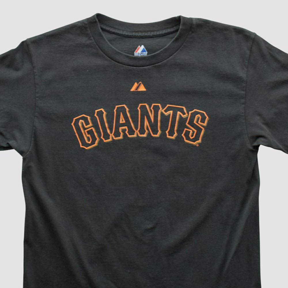 San Francisco Giants Majestic 2009 T-shirt Black Vintage