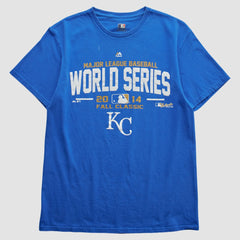 Kansas City Royals Majestic 2014 T-shirt Blue Vintage