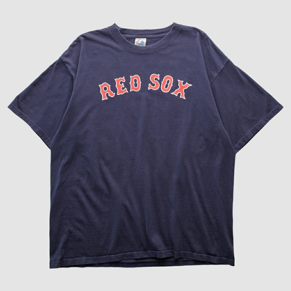 Boston Red Sox Majestic 2000s T-shirt Navy Vintage