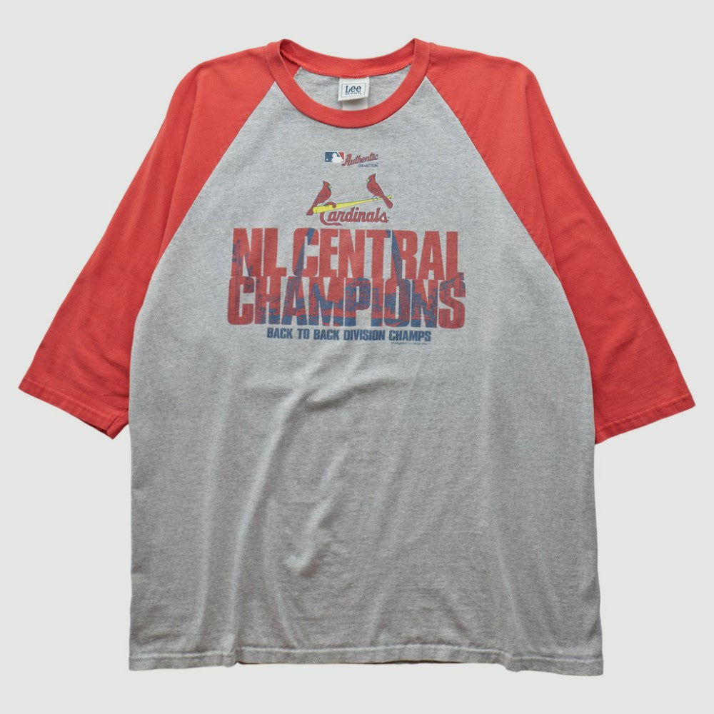 St. Louis Cardinals Lee Apparel 2000s T-shirt Heather Gray Vintage