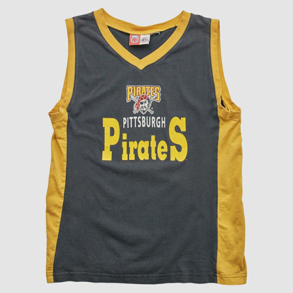 Pittsburgh Pirates Professional Sports Club 2000s Tank Black Vintage