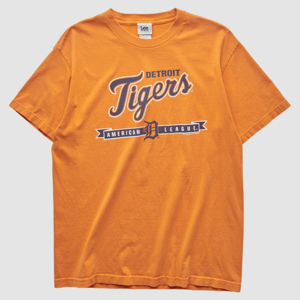 Detroit Tigers Lee Apparel 2007 T-shirt Orange Vintage