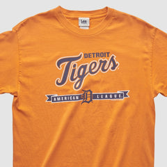 Detroit Tigers Lee Apparel 2007 T-shirt Orange Vintage