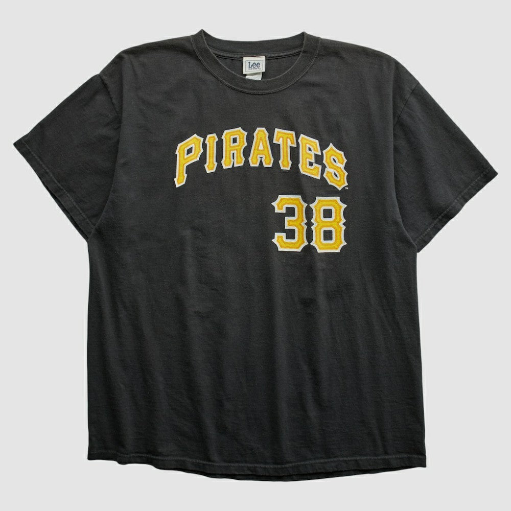 Pittsburgh Pirates Lee Apparel 2000s T-shirt Black Vintage