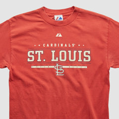 St. Louis Cardinals Majestic 2000s T-shirt Red Vintage