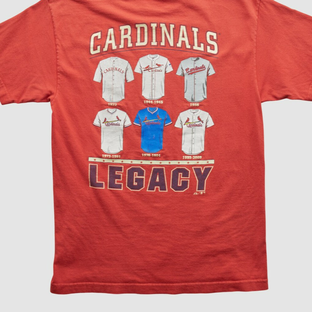 St. Louis Cardinals Majestic 2000s T-shirt Red Vintage
