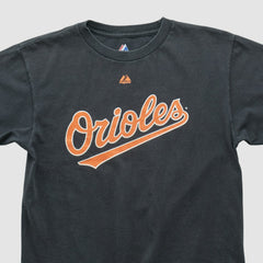 Baltimore Orioles Majestic 2000s T-shirt Black Vintage
