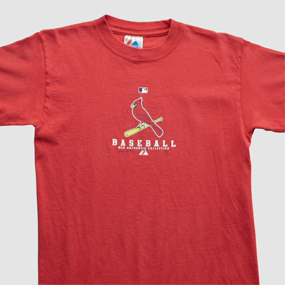 St. Louis Cardinals Majestic 2008 T-shirt Red Vintage