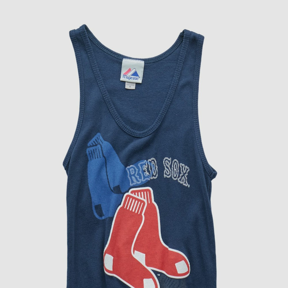 Boston Red Sox Majestic 2010s Tank Navy Vintage