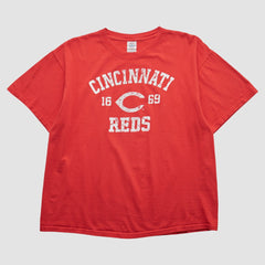 Cincinnati Reds Delta 2010s T-shirt Red Vintage
