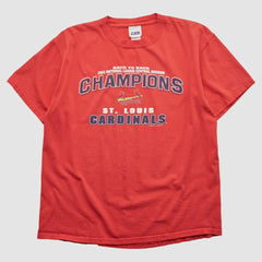 St. Louis Cardinals CSA 2005 T-shirt Red Vintage