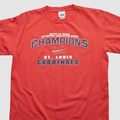 St. Louis Cardinals CSA 2005 T-shirt Red Vintage