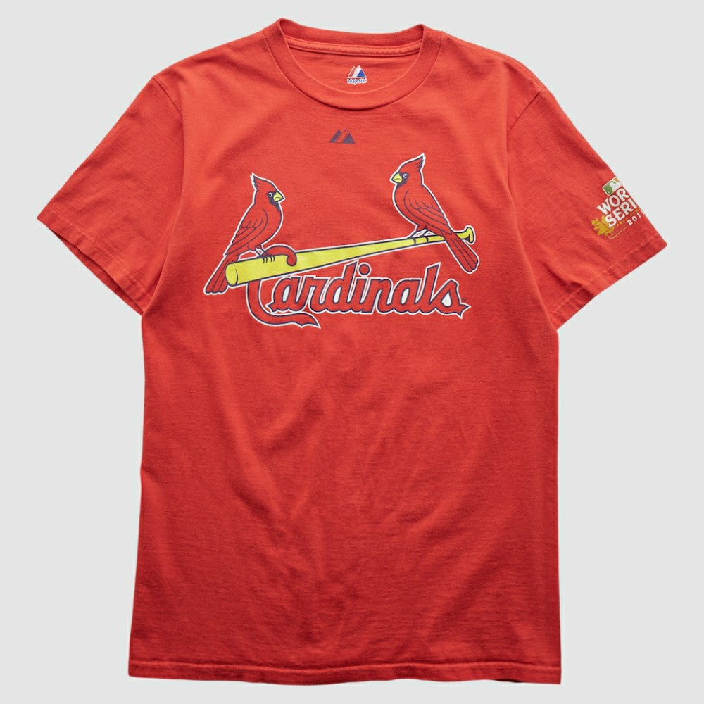St. Louis Cardinals Majestic 2011 T-shirt Red Vintage