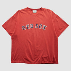 Boston Red Sox Adidas 2000s T-shirt Red Vintage