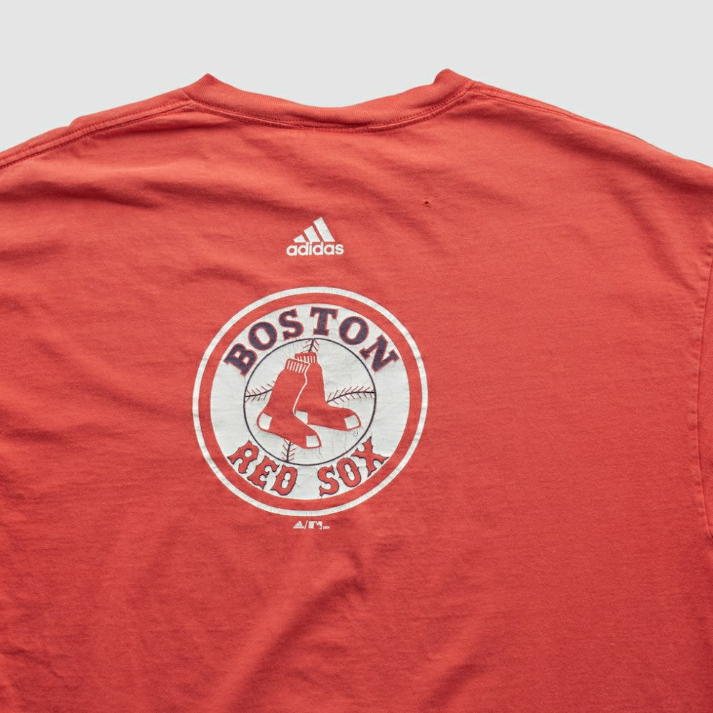 Boston Red Sox Adidas 2000s T-shirt Red Vintage