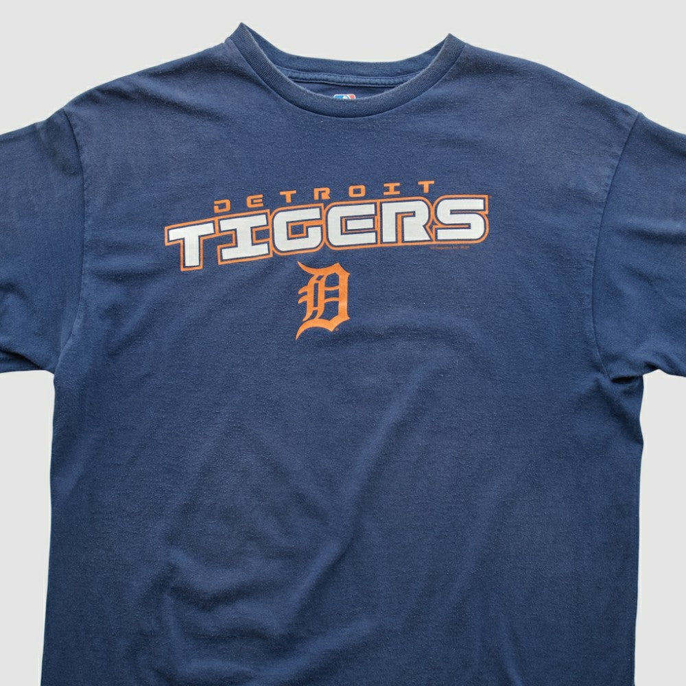 Detroit Tigers Genuine merchandise 2010s T-shirt Navy Vintage