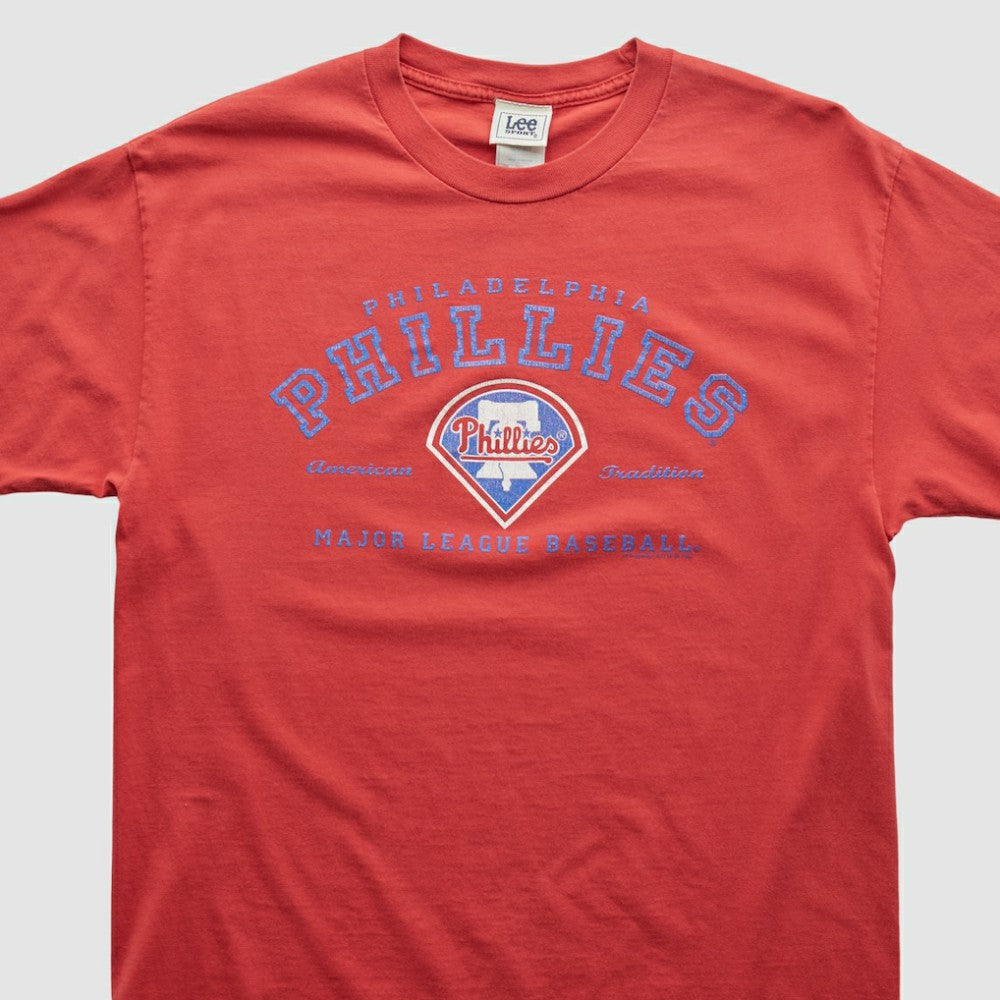 Philadelphia Phillies Lee Apparel 2000s T-shirt Red Vintage