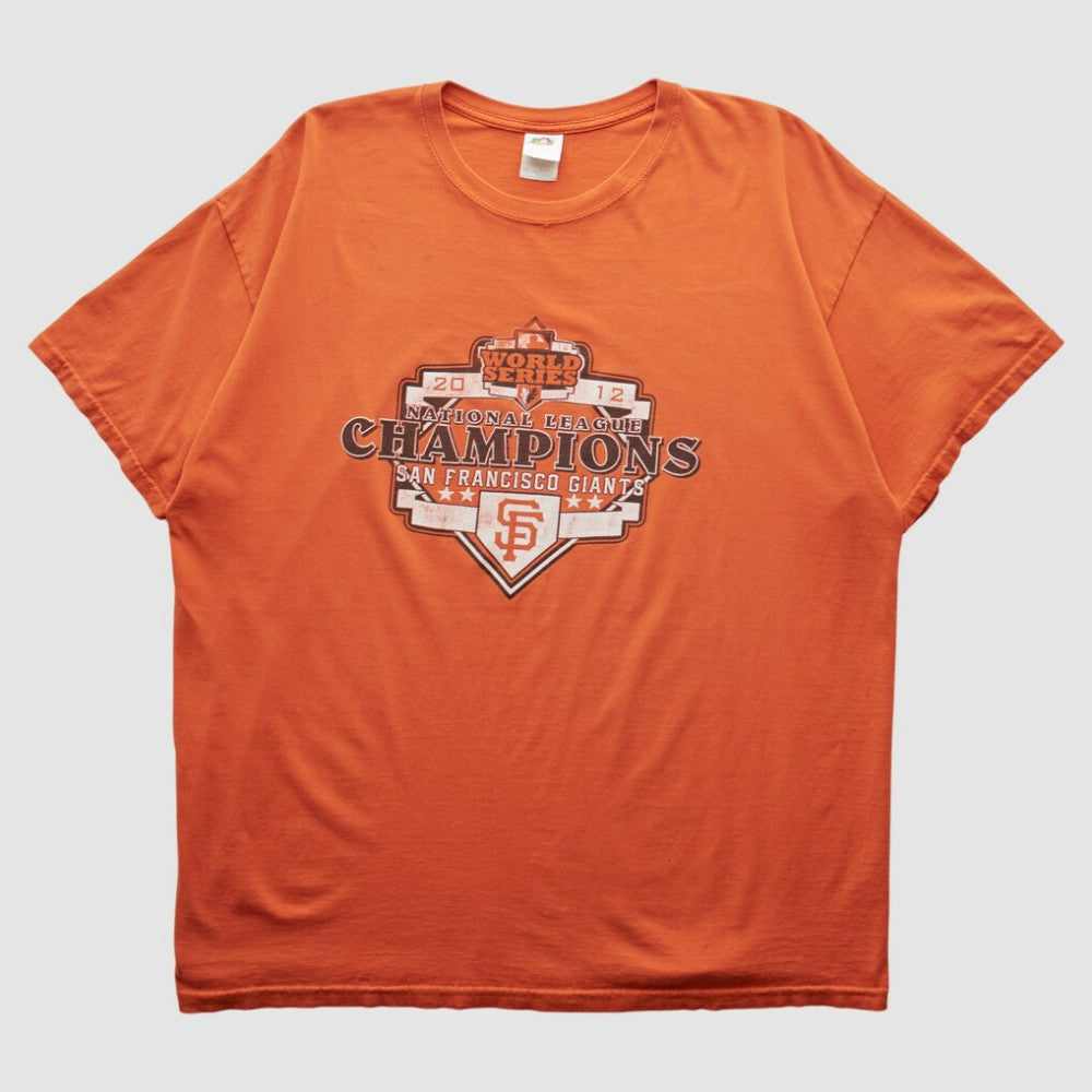 San Francisco Giants 2012 T-shirt Orange Vintage