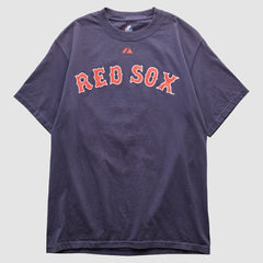 Boston Red Sox Majestic 2000s T-shirt Navy Vintage