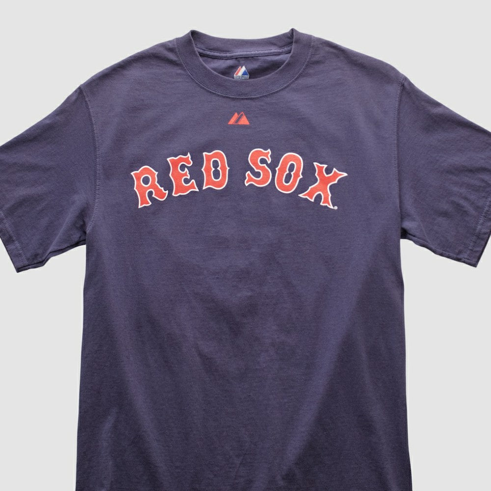 Boston Red Sox Majestic 2000s T-shirt Navy Vintage