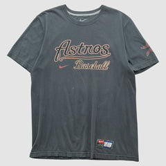 Houston Astros 2010s T-shirt Charcoal Vintage | Nike