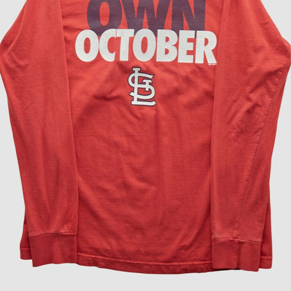 St. Louis Cardinals 2010s Long Sleeve T-shirt Red Vintage | Nike
